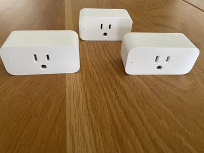 White Amazon Smart Plugs