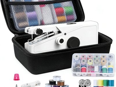 NEW Handheld Sewing Machine for Beginners Adults, Portable & Cordless Mini Sewing Machine Kit