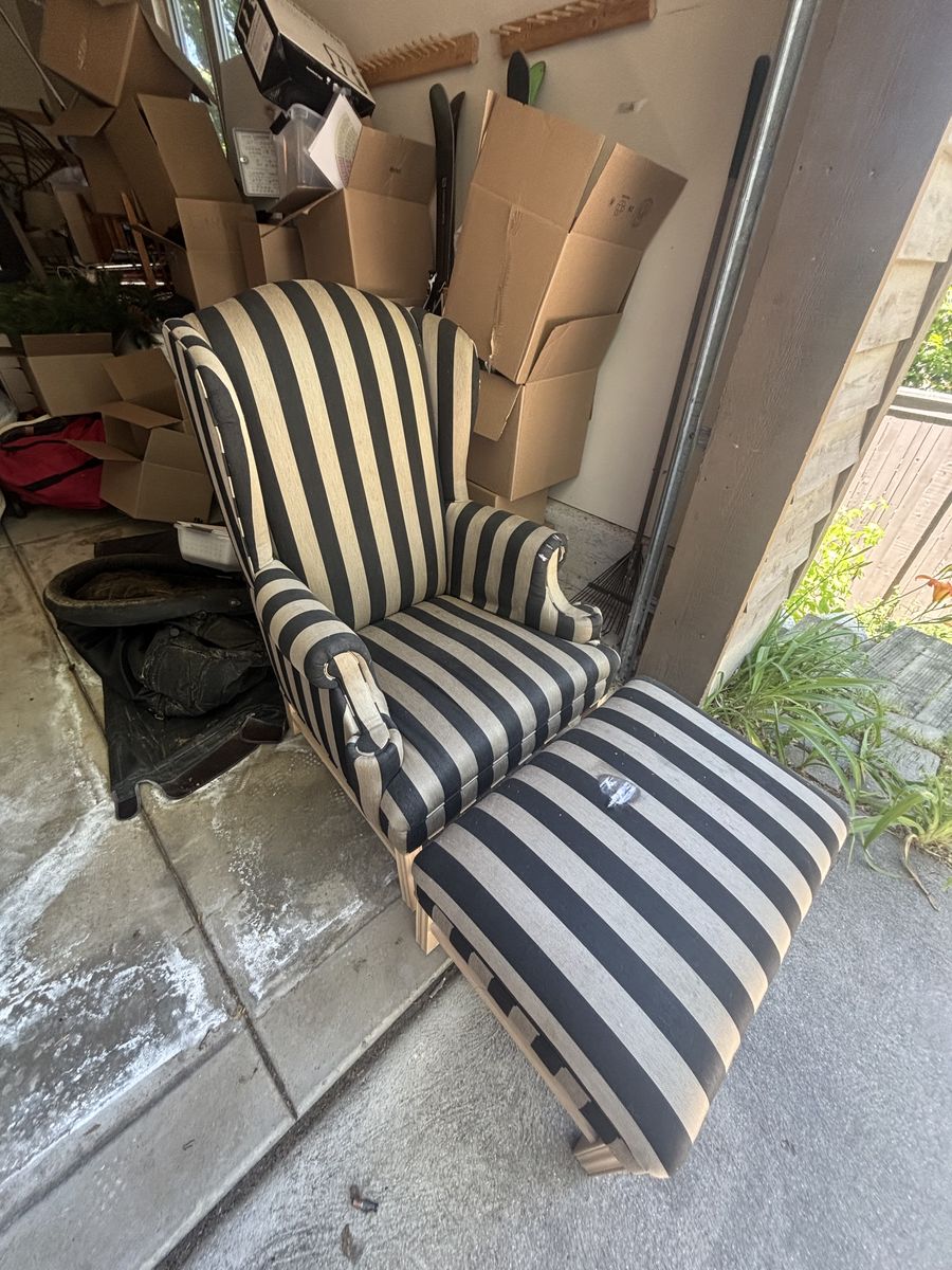Solid wood chairs!