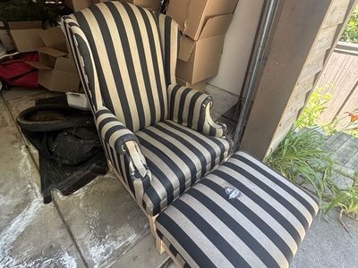 Solid wood chairs!
