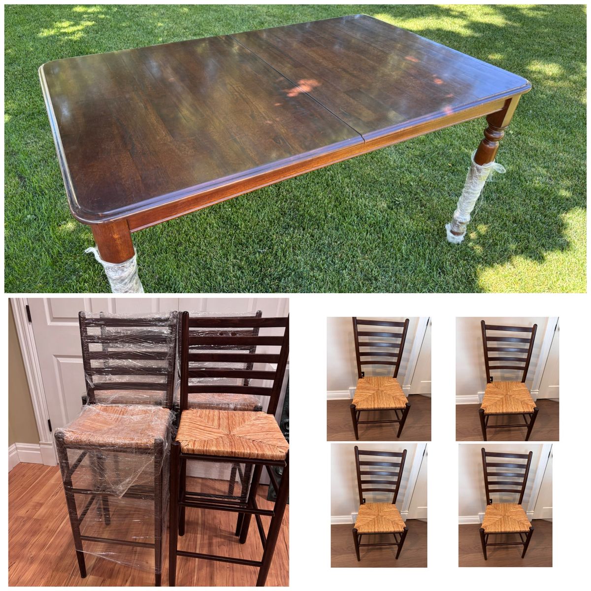 Pottery Barn Dining Table Chairs And Barstools