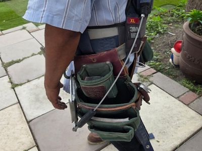 Occidental Leather Tool Belt Rig with 3M DBI-SALA Harness & FallTech FT-X SRLs - XL