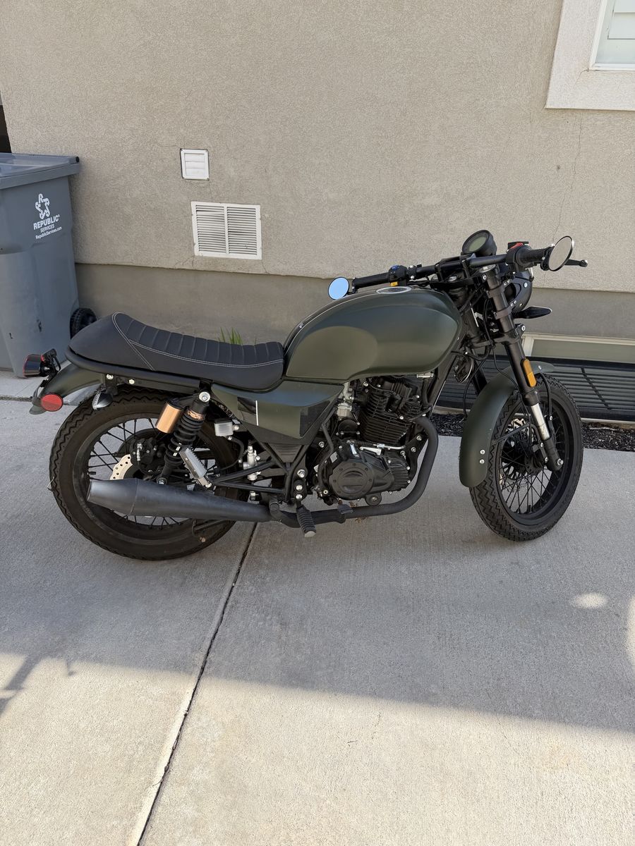 2022 CSC San Gabriel Motorcycle - 1,314 Miles,