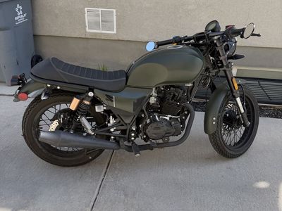 2022 CSC San Gabriel Motorcycle - 1,314 Miles,