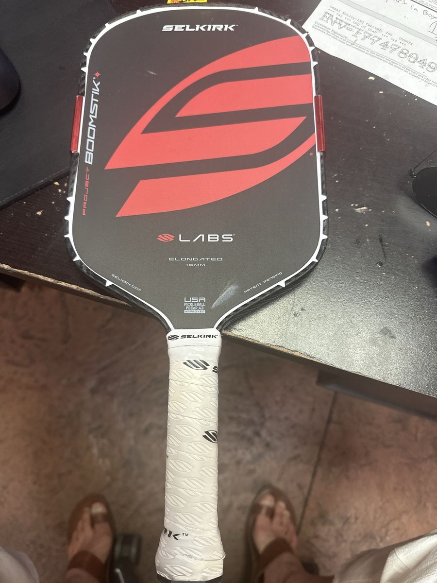 Selkirk Labs Boomstik Elongated 16mm Pickleball Paddle
