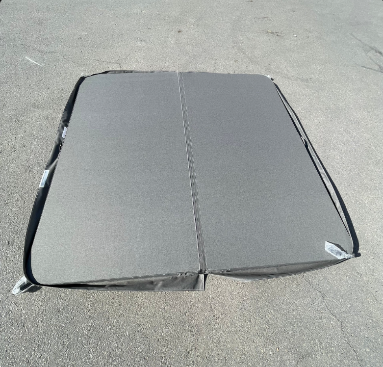 90" X 90"  CALDERA SPA COVER  - CHESTNUT COLOR