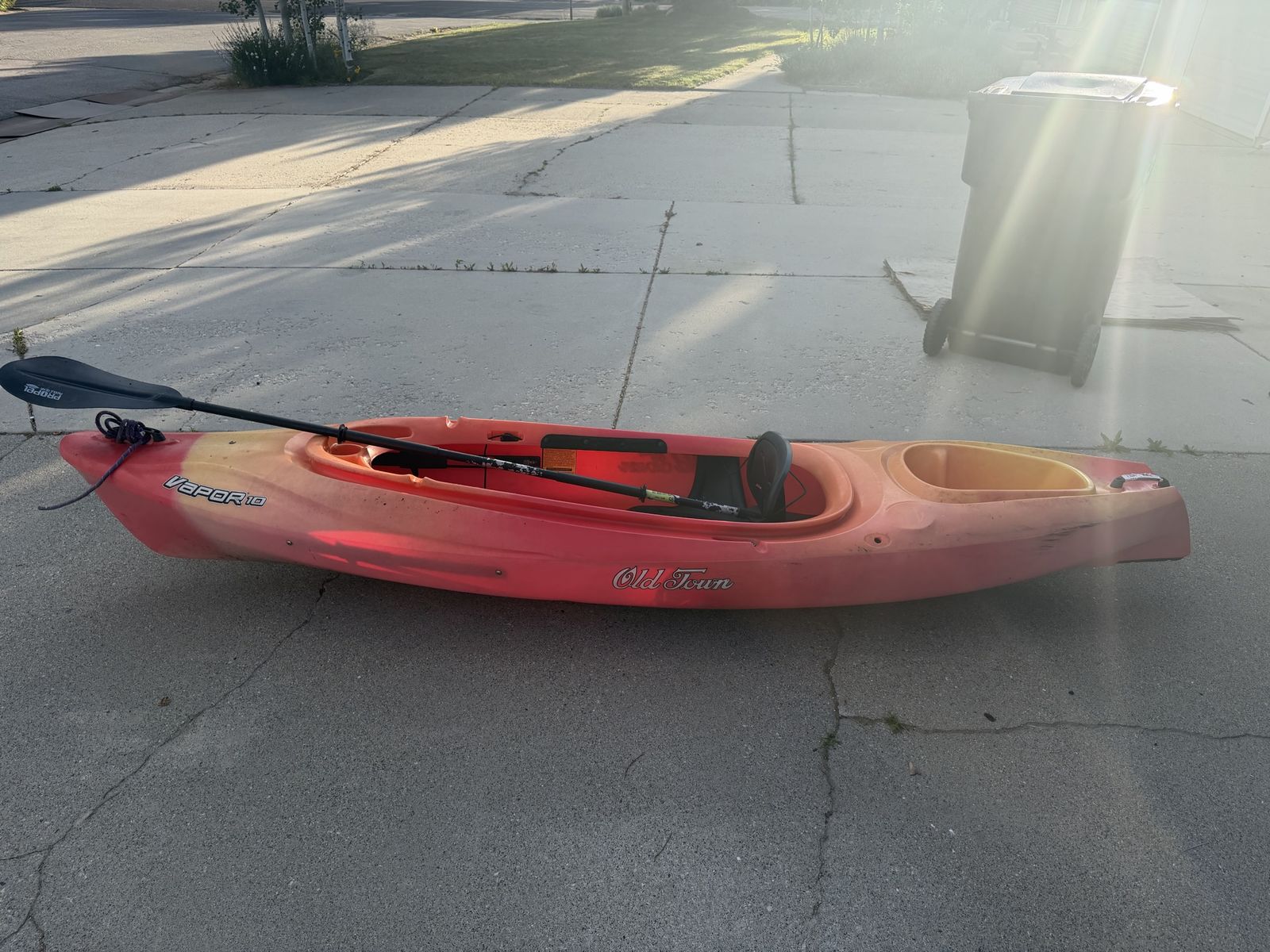 Old town kayak 10’