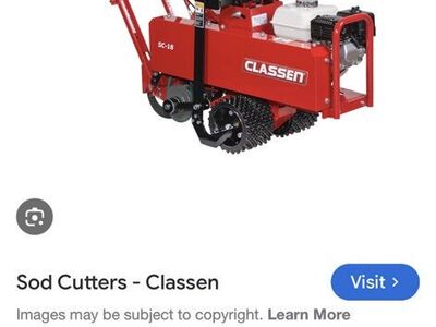 Sod Cutter For Rent