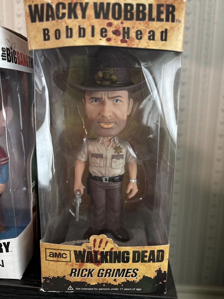 Rick Grimes Wacky Wobbler Bobble Head