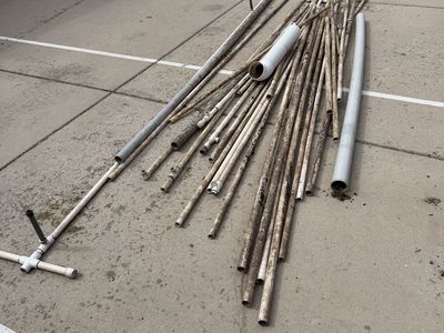 PVC pipes