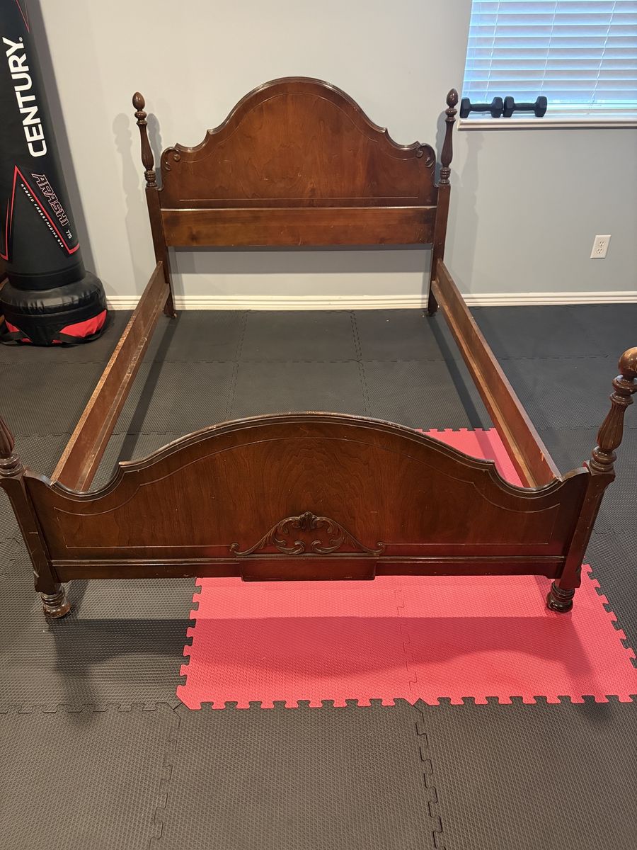 Bed frame antique vintage