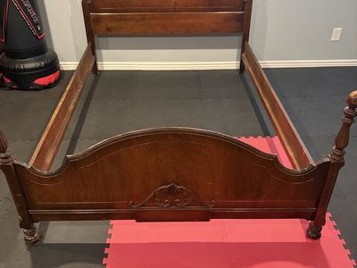 Bed frame antique vintage