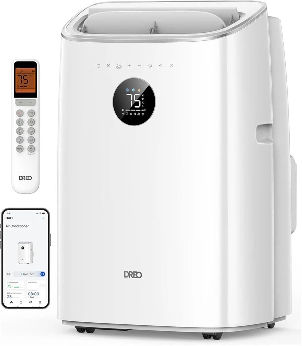 DREO Portable AC 318S, 8000 BTU Smart Unit