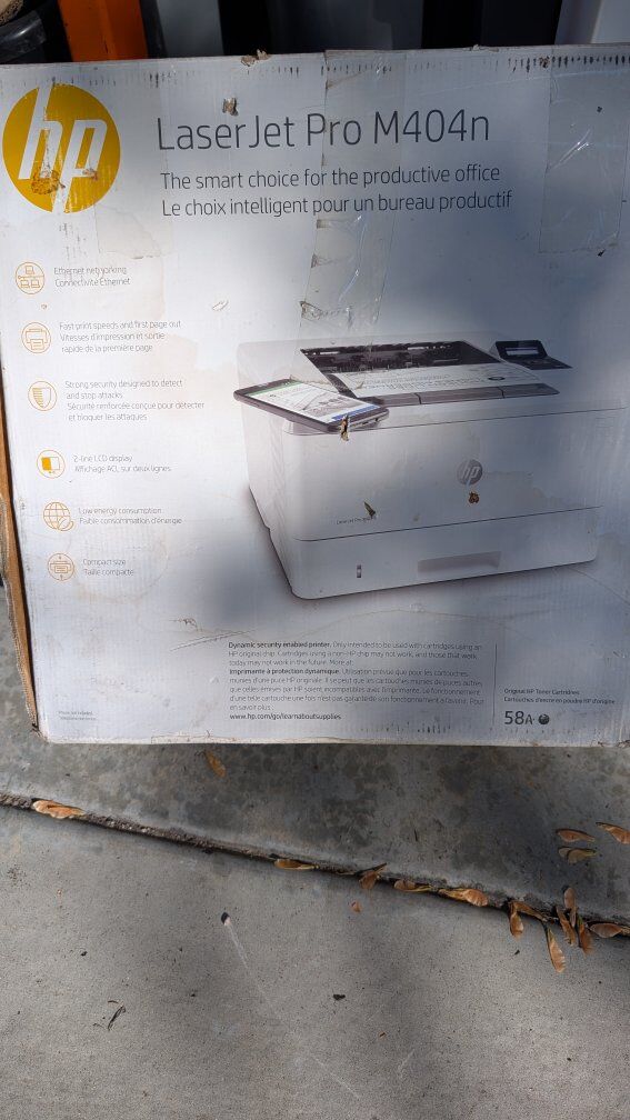 hp laser printer black and white no color