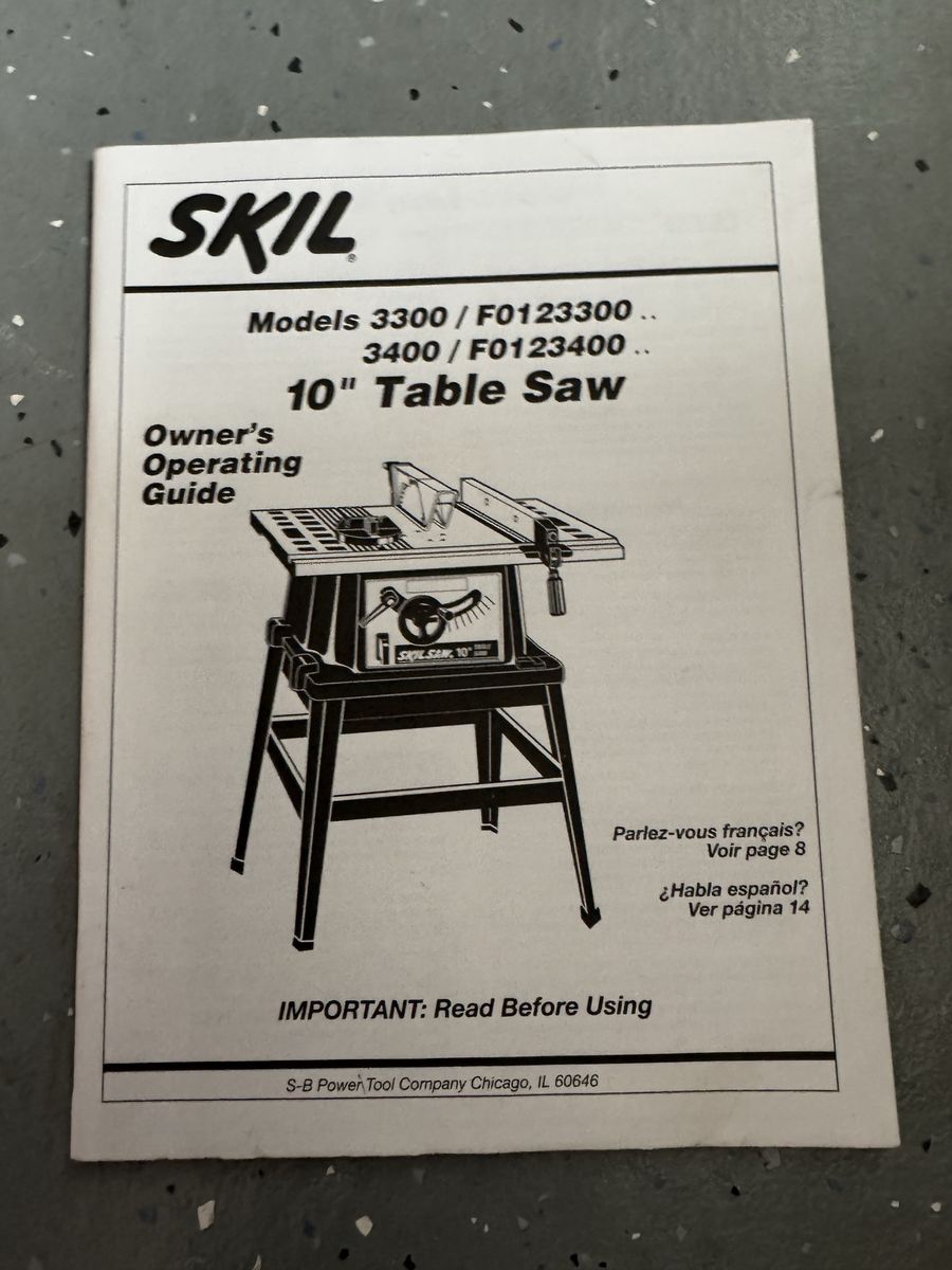 Table saw
