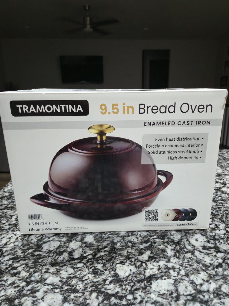Tramontina Enameled Cast Iron 9.5in Bread Oven