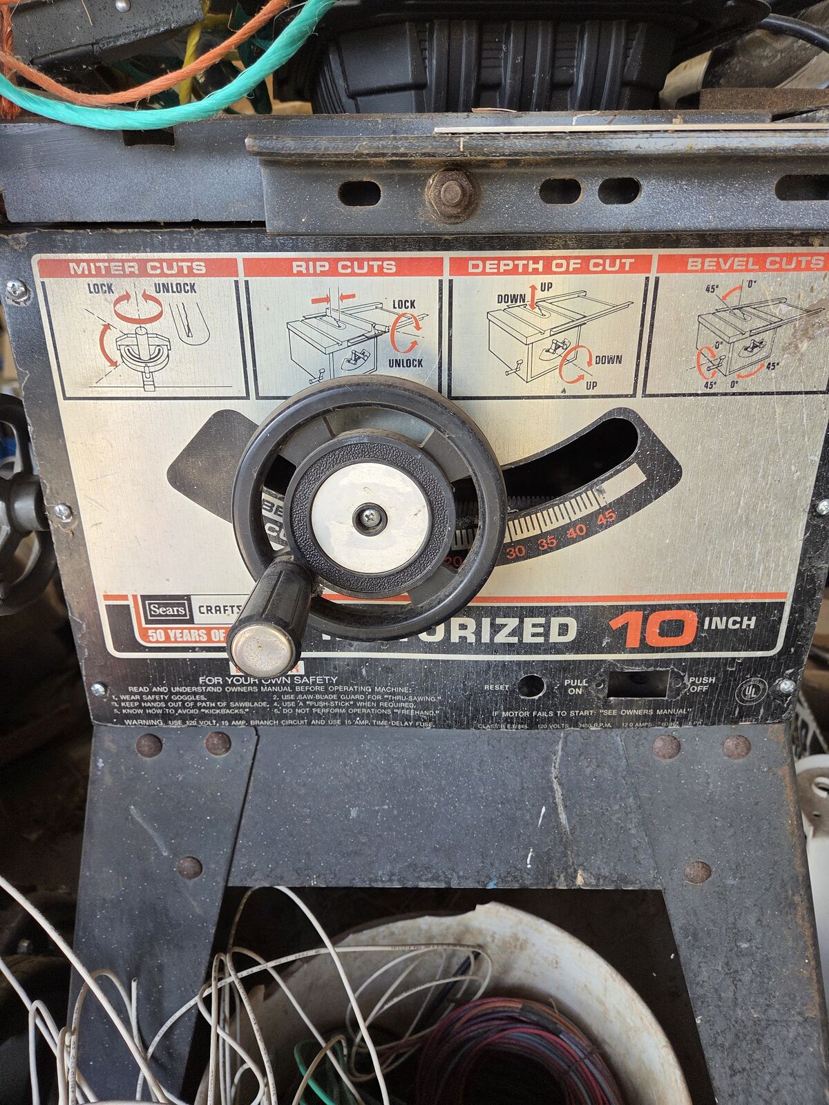 Craftsman 10 Inch Table Saw