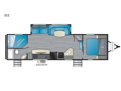 2021 Heartland Mallard 312 Bunkhouse|Front Bedroom|Outdoor Kitchen|Two Entry/Exit Doors|U Shaped Dinette