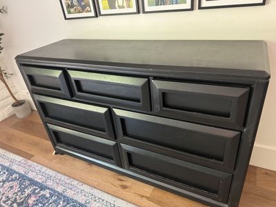 Black dresser