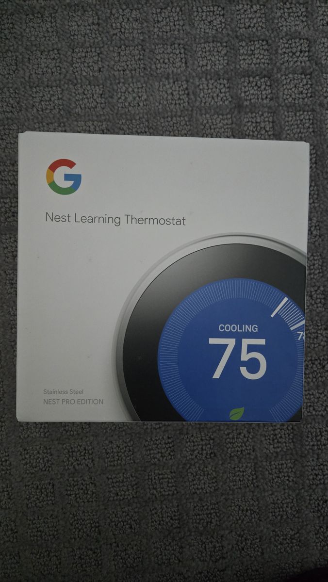 Google nest pro learning nest thermostat