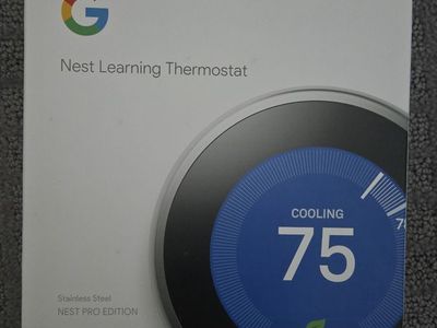 Google nest pro learning nest thermostat