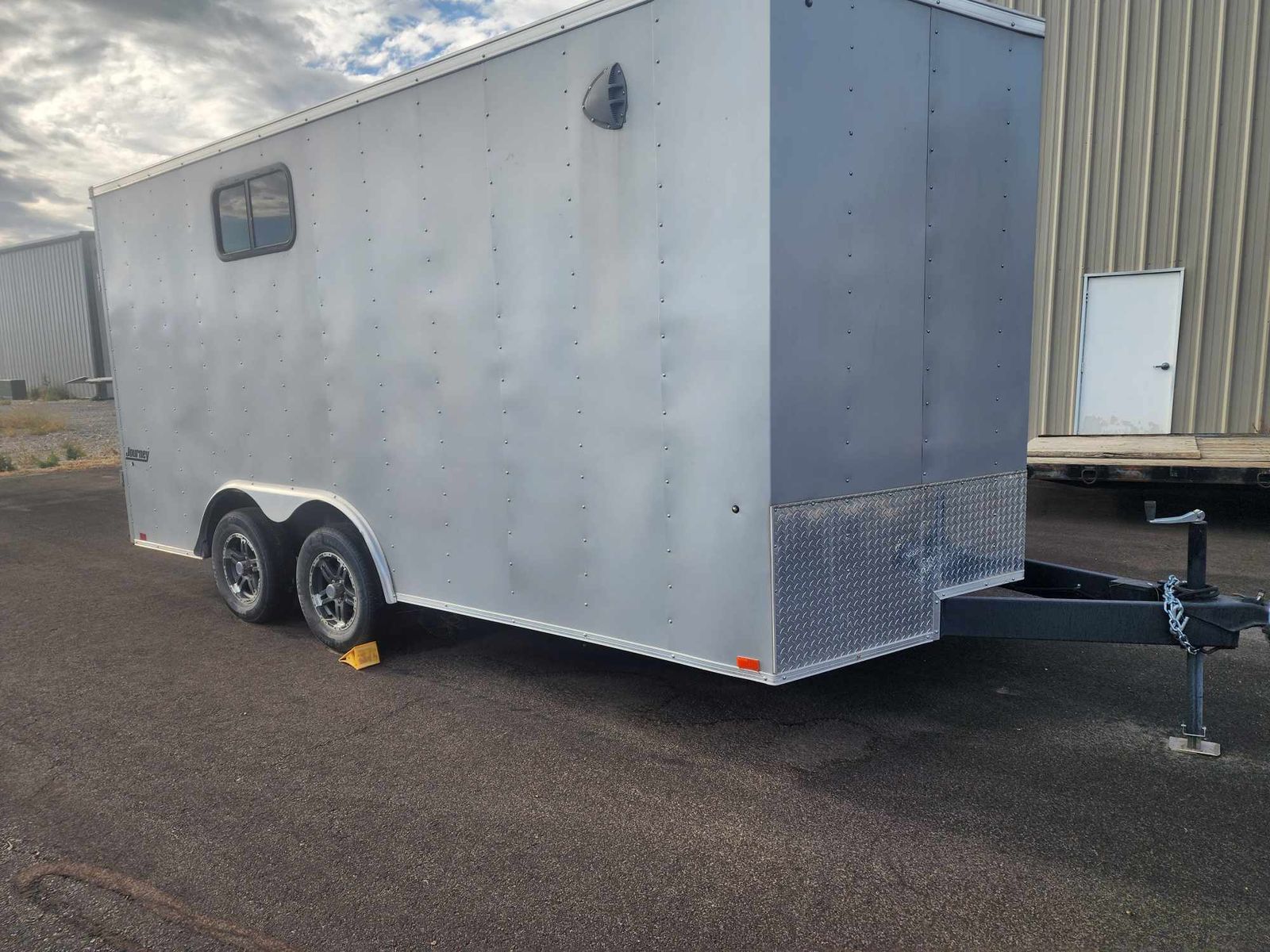 8.5 x 16 Enclosed car trailer