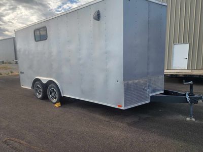 8.5 x 16 Enclosed car trailer
