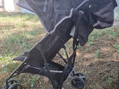 Summer Infant 3Dmini Convenience Stroller - Lightweight & Compact, Black