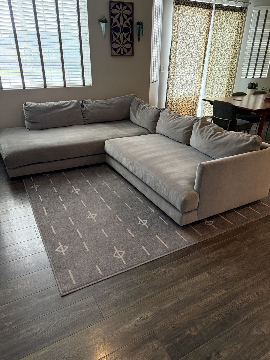West Elm sectional