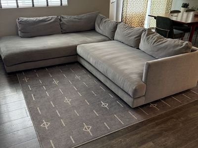 West Elm sectional