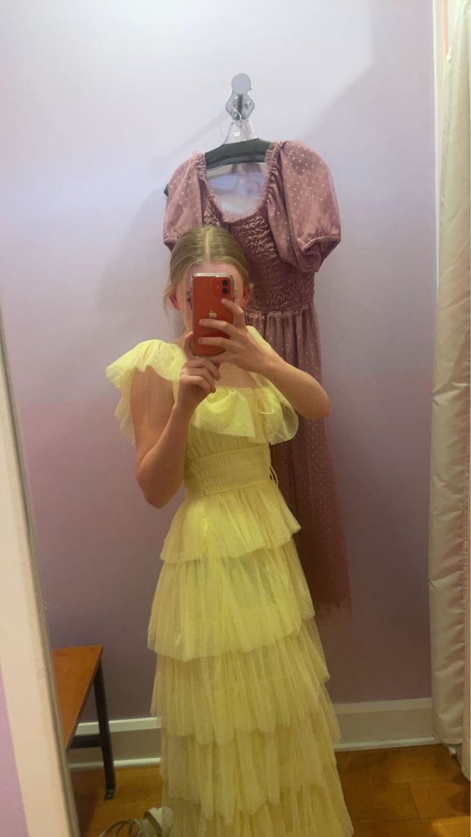 Formal Yellow dress