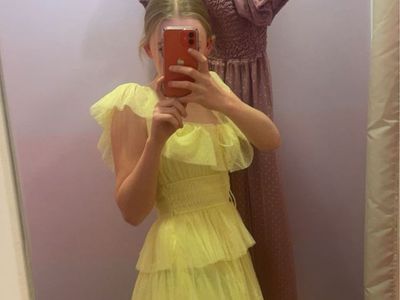 Formal Yellow dress