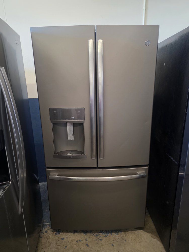 GE Profile 22.1 Cu. Ft. Counter-Depth French Door Refrigerator – Slatehi