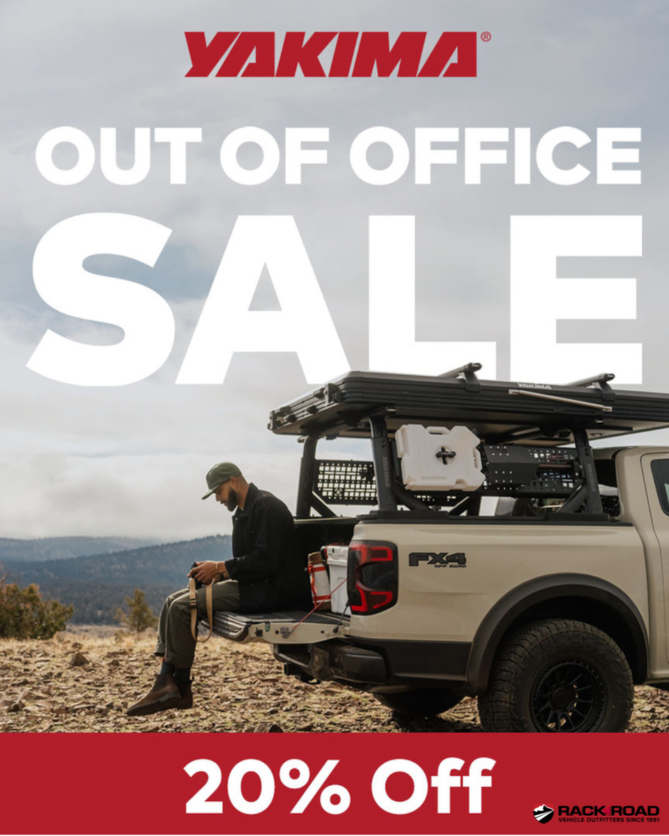 20% Off all Yakima and Thule Roof Top Tents!  Professional Installation also available!