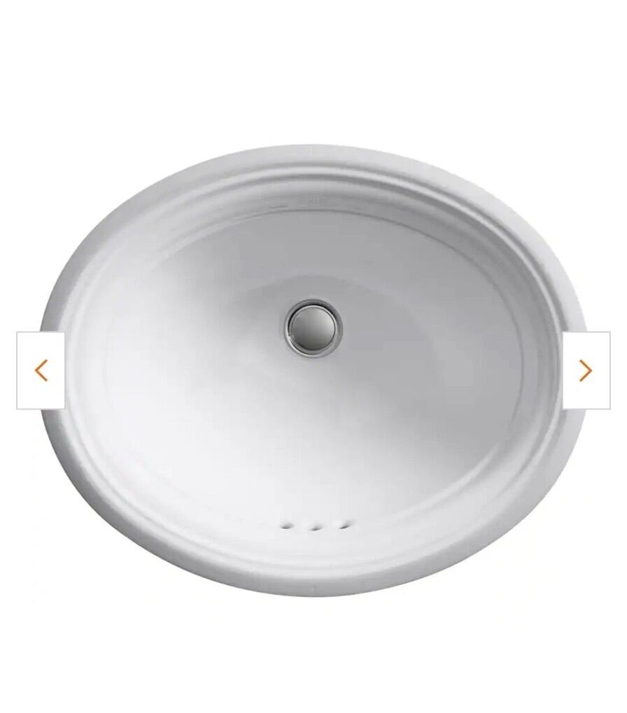 Kohler 2350-0 Devonshire undermount Sink - New