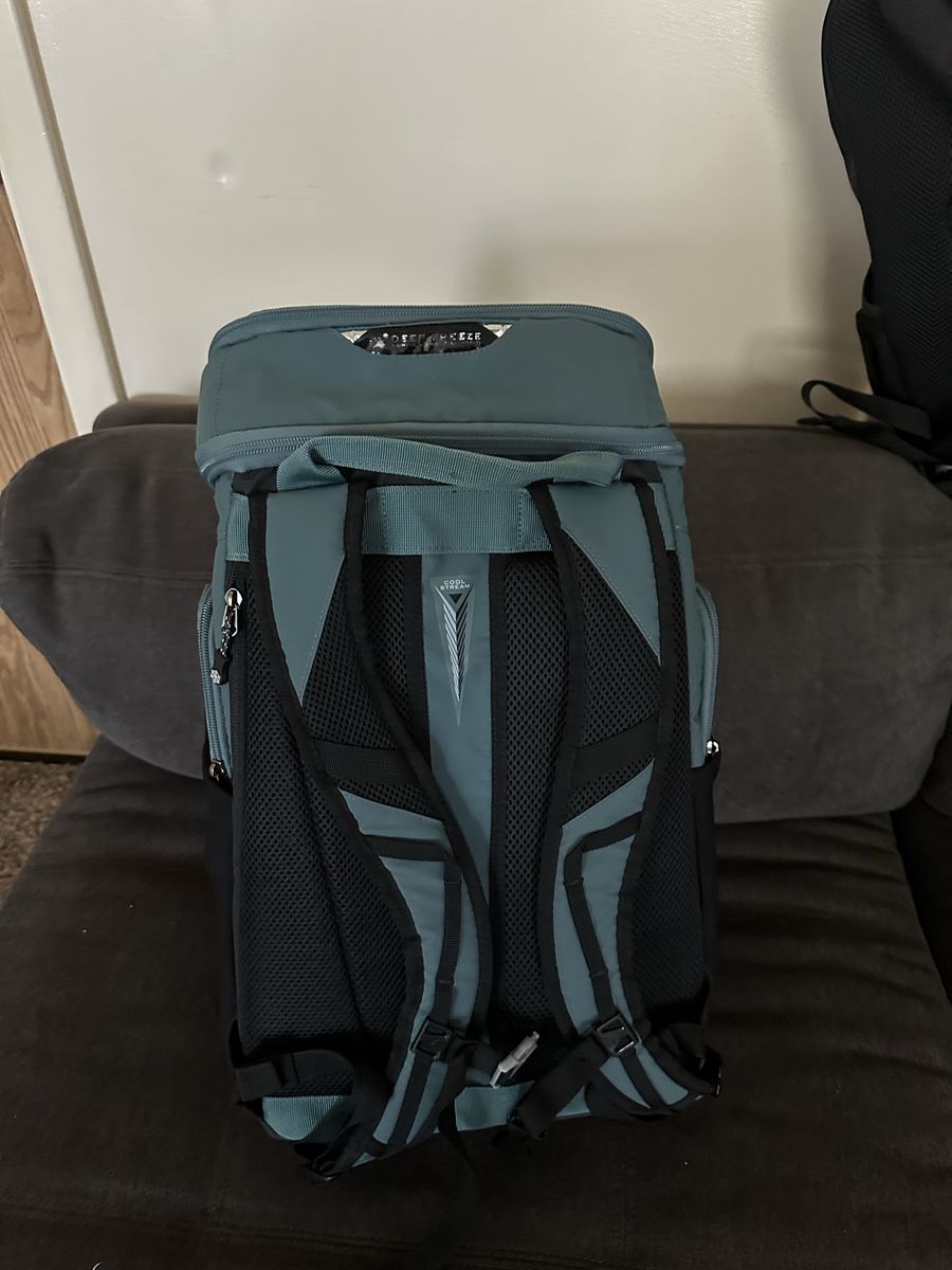 Arctic Zone Titan Deep Freeze 26 Can Backpack Cooler - Gray/Black, Keeps Ice for 3 Days