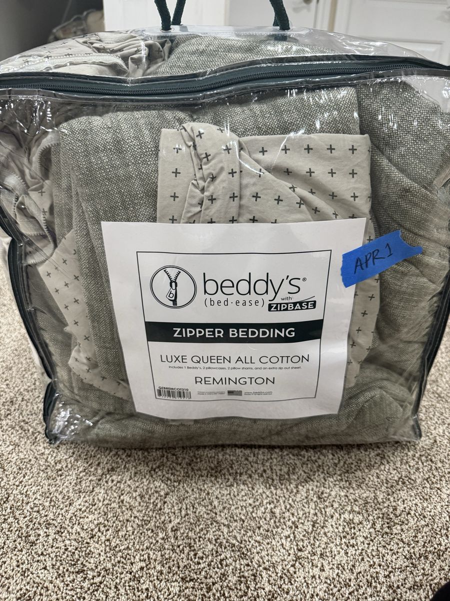 Beddys QUEEN Remington Cotton ZIPBASE