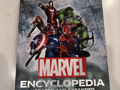 Marvel Encyclopedia Updated and Expanded Hardcover Book