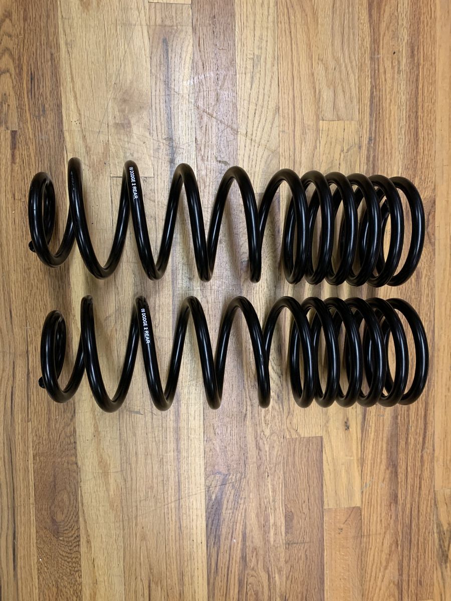 Mcgaughys 2" Inch Lowering Rear Coil Springs for 2009-2021 Dodge Ram 1500 Mc Gaughys 44055