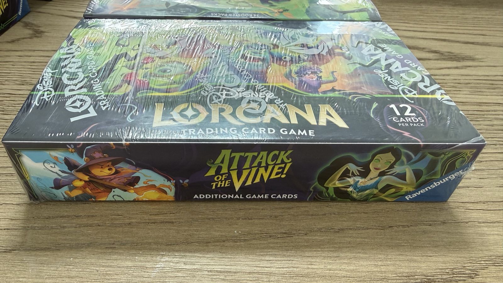 Disney Lorcana Attack of the Vine! Card Game Booster Box Sealed New