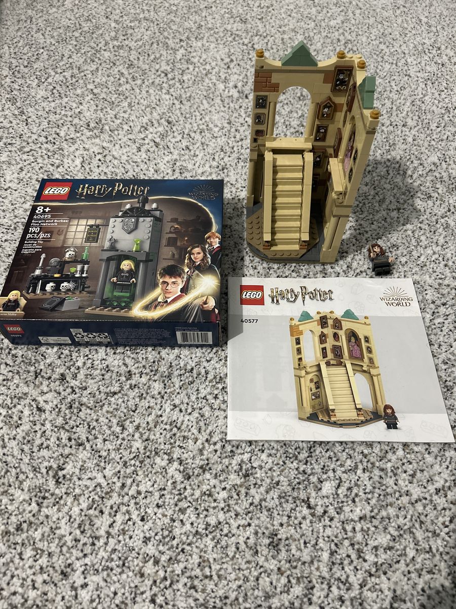 Lego Harry Potter 40695 Borgin and Burkes 40577 Grand Staircase