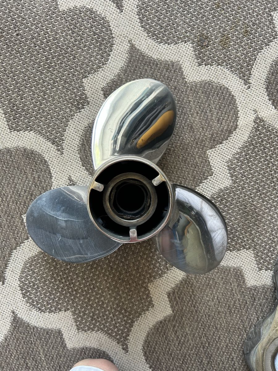 Stainless Steel 3-Blade Boat Propeller