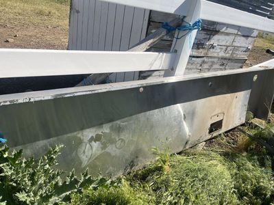 Large stainless steel countertop