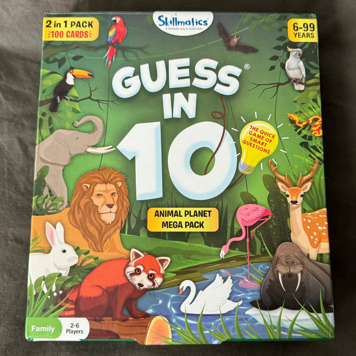 Guess In 10 Animal Planet Mega Pack Board Game
