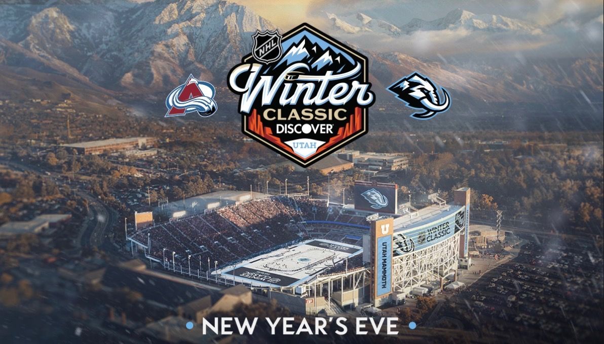 NHL WINTER CLASSIC UTAH MAMMOTH/COLORADO AVALANCHE NYE