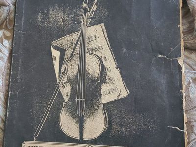 The Most Popular Violin Pieces - Vintage Sheet Music Book