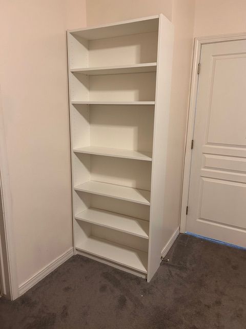 IKEA BILLY Tall White Bookcase - Excellent Condition - Assembled