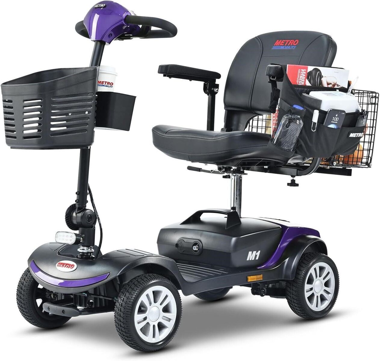 SHOUFA Metro M1 Purple Electric Mobility Scooter perfect for Seniors $750 Retail