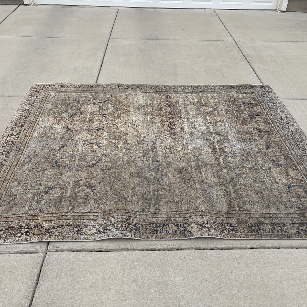 Large Vintage  rug 