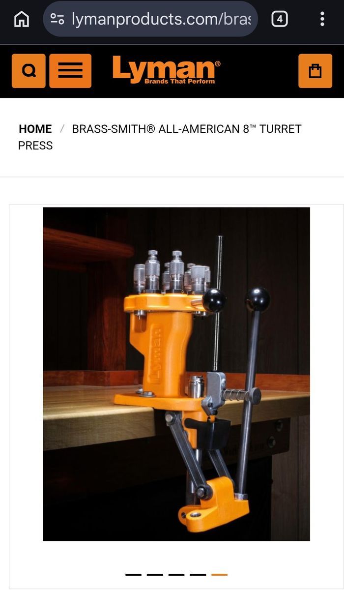 Reloading press